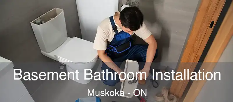  Basement Bathroom Installation Muskoka - ON