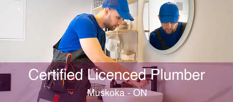  Certified Licenced Plumber Muskoka - ON