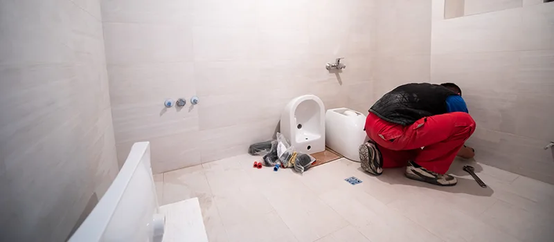 Basement Bathroom Shower Installation in Muskoka, Ontario