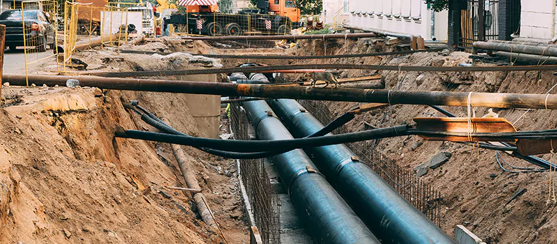 Underground Drainage Pipe Replacement in Muskoka, ON