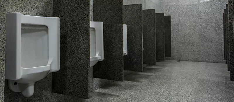 Urinal Divider Installation in Muskoka, ON