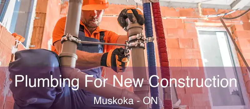  Plumbing For New Construction Muskoka - ON