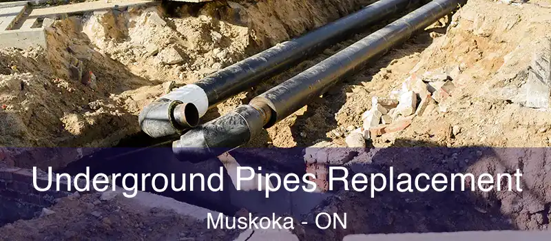  Underground Pipes Replacement Muskoka - ON