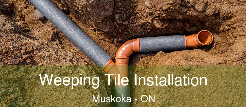  Weeping Tile Installation Muskoka - ON